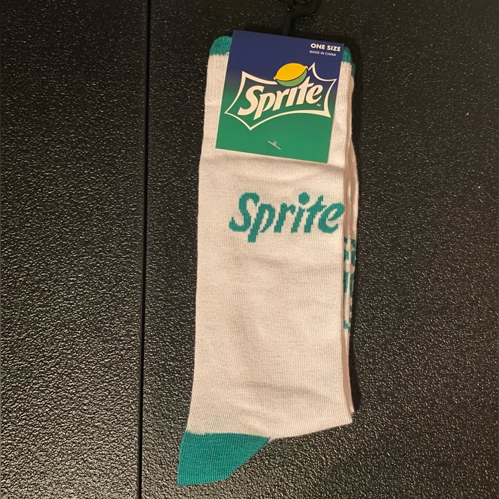 Fun Novelty Socks Featuring Sprite